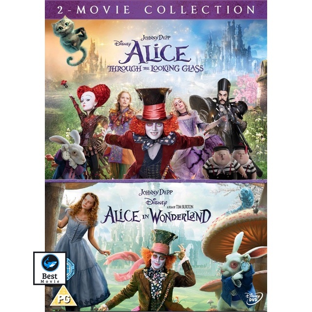 แผ่นดีวีดี หนังใหม่ Alice In Wonderland อลิซ ในแดนมหัศจรรย์ 2 ภาค DVD Master เสียงไทย (เสียง ไทย/อัง