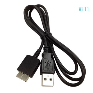 Will สายชาร์จซิงค์ข้อมูล USB 2 0 ความเร็วสูง สําหรับเครื่องเล่น MP3 MP4 Sony WMC-NW20MU Walkman