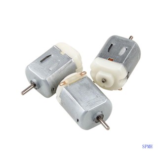 Super อะไหล่มอเตอร์ DC 3V-6V 130 ขนาดเล็ก สําหรับหุ่นยนต์ไฟฟ้า รถยนต์ของเล่น DIY 3 ชิ้น