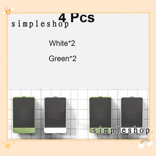 Simple ที่วางสบู่อาบน้ํา แบบติดผนัง ไม่ต้องเจาะ 4 ชิ้น