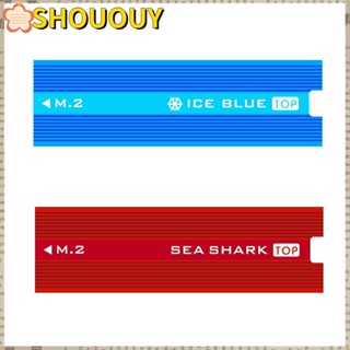 Shououy SSD ฮีทซิงค์ฮาร์ดไดรฟ์คูลเลอร์ระบายความร้อนหม้อน้ําคอมพิวเตอร์