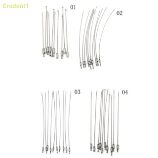 [ErudentT] พวงกุญแจสเตนเลส 10 15 20 ซม. สําหรับเดินป่า 10 ชิ้น