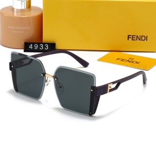 Fendi แว่นตากันแดด เลนส์โพลาไรซ์ ป้องกันรังสียูวี เหมาะกับการขับขี่ ตกปลา สําหรับผู้หญิง และผู้ชาย