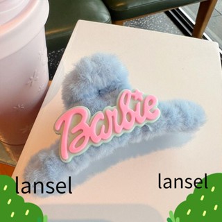 Lansel กิ๊บติดผมหางม้า สีชมพู แฟชั่น สําหรับตุ๊กตาบาร์บี้