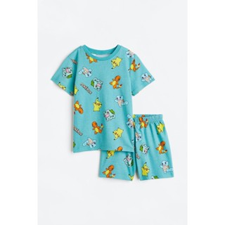 H&amp;M ชุดนอนลายพิมพ์ Boy Printed pyjamas 0619086_1