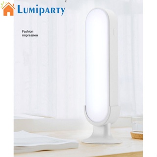 Lumiparty โคมไฟตั้งโต๊ะ LED ถนอมสายตา หรี่แสงได้ ชาร์จ USB สําหรับรถยนต์ ท่องเที่ยว ห้องนอน