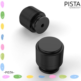 PISTA ลูกบิดลิ้นชัก ทรงกลม สีดําด้าน สไตล์โมเดิร์น สําหรับตู้เสื้อผ้า