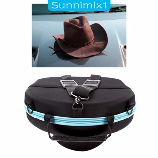 [Sunnimix1] กล่องเก็บหมวกคาวบอย แบบพกพา พกพาง่าย สําหรับเดินทาง พานามา เรือ หมวก หมวก จัดส่ง