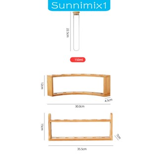 [Sunnimix1] หลอดไม้ สําหรับใส่เมล็ดกาแฟ