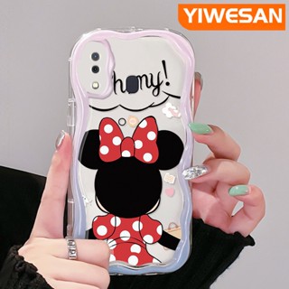 เคสโทรศัพท์มือถือ ซิลิกาใส กันกระแทก ลายมินนี่เมาส์น่ารัก สําหรับ Samsung galaxy A30 A20 A31 A32 M10s