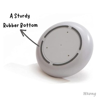 [Htong] ชามใส่อาหารสัตว์เลี้ยง แบบปุ่มกด ตัวป้อนช้า สําหรับสุนัข