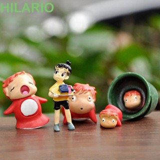 Hilario ตุ๊กตาฟิกเกอร์ Ponyo On The Cliff Sosuke ขนาดเล็ก สไตล์คลาสสิก สําหรับตกแต่งบ้าน สวน DIY