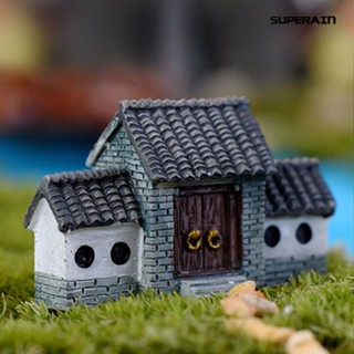 (super) บ้านตุ๊กตาจิ๋ว DIY บ้านตุ๊กตา วิลล่า วู้ดแลนด์ นางฟ้า ชาวไร่ สวน ตกแต่งบ้าน