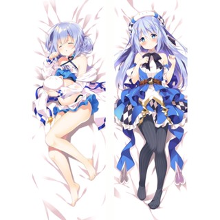 Chino Kafü - ปลอกหมอน ลายอนิเมะกระต่าย Dakimakura ขนาด 50x150 ซม.