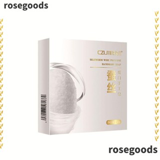 Rosegoods1 สบู่ทําความสะอาดผิว, กําจัดผิวหนังไก่, สบู่กําจัดจุดด่างดํา, สบู่ไวท์เทนนิ่ง ดูแลผิว ให้ความชุ่มชื้น ไวท์เทนนิ่ง รักษาร่างกาย เข่า สบู่ฟอกสี เข่า