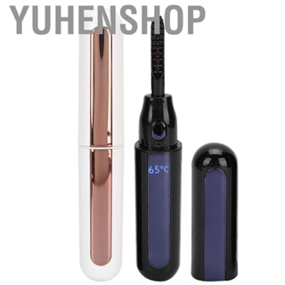 Yuhenshop Eyelash Curler Natural Electric Fast Heating Long Lasting