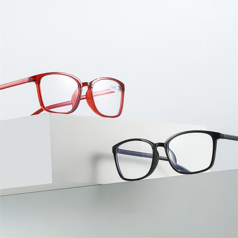 191 1 PC TR Squared กรอบสีฟ้า Blocking Presbyopia Unisex ผู้ชายผู้หญิง Corrective แว่นตา FDA 1.0 1.5