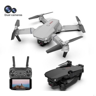 【พร้อมส่ง】โดรน E88 PRO รุ่นขายดี Drone Pro กล้อง2ตัว DM107s WIFI ถ่ายภาพ บินนิ่ง ถ่ายวีดีโอ กล้อง โดรนไร้สา