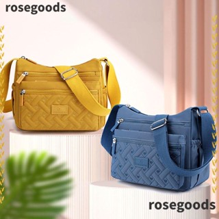 Rosegoods1 กระเป๋าผ้าไนล่อน ความจุขนาดใหญ่ สําหรับคุณแม่วัยกลางคน