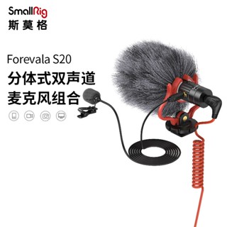 Smallrig Smallrig Cardioid ชุดไมโครโฟน ลดเสียงรบกวน สําหรับกล้องถ่ายทอดสด 3468