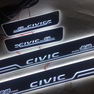 แผ่นกันรอยประตู led สําหรับ Honda CIVIC 8 9 10 11