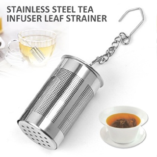 New Stainless Steel Tea Infuser Leaf Strainer Herbal Mesh Loose Filter Diffuser