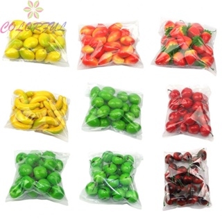 【COLORFUL】Realistic Artificial Fruits for Home Decor Lifelike DIY Kitchen Table Decoration