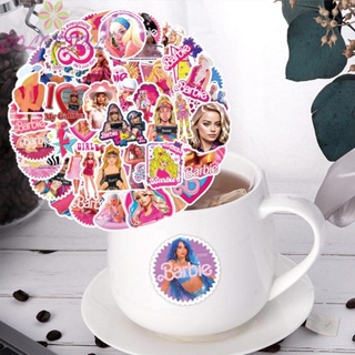【COLORFUL】Barbie Stickers Hand Account Toy Pvc Material And Odor-free Approximately 4-8cm