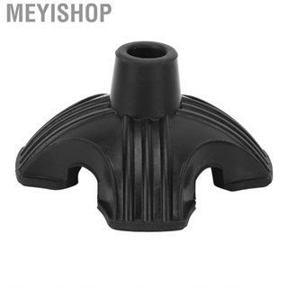 Meyishop 19mm Replacement Foot Pad Quad Support Cane Tip  Slip Thickened Quadruple