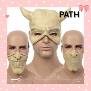 Path ยางครอบหัว พร็อพคอสเพลย์ แนวสร้างสรรค์ สําหรับปาร์ตี้ฮาโลวีน