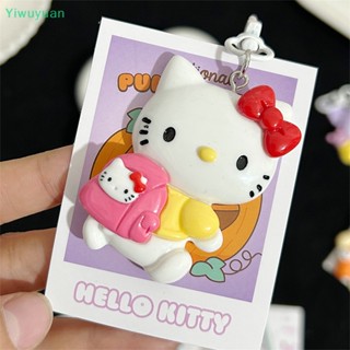 SANRIO &lt;Yiwuyuan&gt; พวงกุญแจ จี้การ์ตูนสุนัขชินนาม่อน คิตตี้น่ารัก ของขวัญ สําหรับตกแต่งกระเป๋าเป้สะพายหลัง โรงเรียน