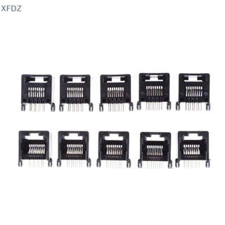 [XFDZ] แจ็คเชื่อมต่อเครือข่าย PCB RJ11 RJ45 8P8C FD 10 ชิ้น