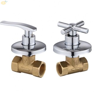 【VARSTR】Water Valve Ceramic Spool Dark Valve Open Quickly Main Tap Water Valve