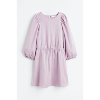 H&amp;M  Woman Balloon-sleeved crinkled dress 1125101_1