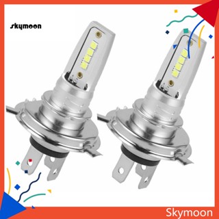 Skym* หลอดไฟหน้า LED 6000K สว่างมาก ปลอดภัย สําหรับยานพาหนะ 2 ชิ้น ต่อชุด