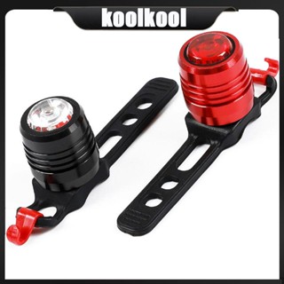 Kool ไฟหน้า LED ชาร์จ USB สําหรับจักรยานเสือภูเขา