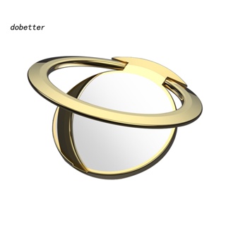 &lt;Dobetter&gt; ขาตั้งโทรศัพท์มือถือ แบบบางพิเศษ หมุนได้ พร้อมแหวนขาตั้ง สําหรับติดรถยนต์