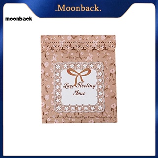 &lt;moonback&gt; สติกเกอร์ลูกไม้ อเนกประสงค์ สําหรับติดตกแต่งสมุดภาพ สมุดบันทึก 30 แผ่น