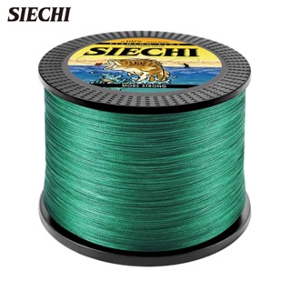 Siechi สายเอ็นตกปลา PE แบบถัก หลากสี 500 ม. 300 ม. 1000 ม. 12 15 20 30 38 43 52 65 83LB 4 เส้น