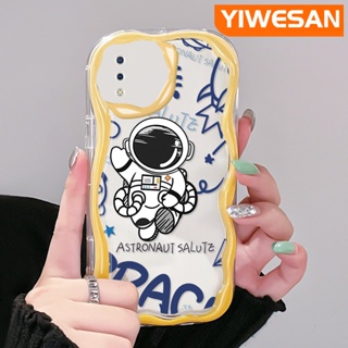 เคสโทรศัพท์มือถือแบบนิ่ม ใส กันกระแทก ลายนักบินอวกาศ สําหรับ VIVO Y93 Y93s Y91 Y91i Y95