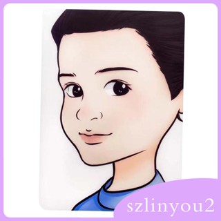 [szlinyou2] แผ่นแม่แบบ ลายฉลุ ใช้ซ้ําได้ สําหรับฝึกวาดภาพ แต่งหน้า สําหรับเด็ก