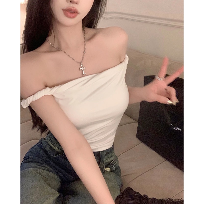 เสื้อเชิ้ต เปิดไหล่ สุดเซ็กซี่ เหมาะกับฤดูร้อน สําหรับผู้หญิง