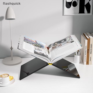 Flashquick ขาตั้งหนังสืออะคริลิคใส ทนทาน สําหรับตั้งโชว์หนังสือ