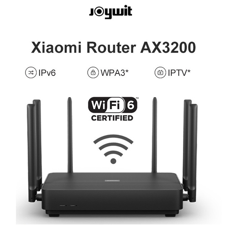 ใส่โค้ด[RG29ZMDU]รับcoins15%Xiaomi Router AX3200 WiFi 6 Global Version เราเตอร์MI Mesh Network Smart