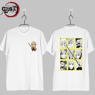 T shirt for men♟dragon tee/Demon Slayer x- Zenitsu Agatsuma Anime shirt_03