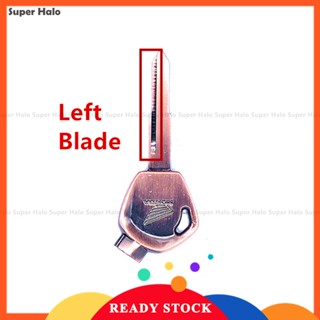 ปลอกกุญแจ 【ใหม่】กุญแจโลหะมอเตอร์สําหรับ honda rs 150 r rs 150r - left blade