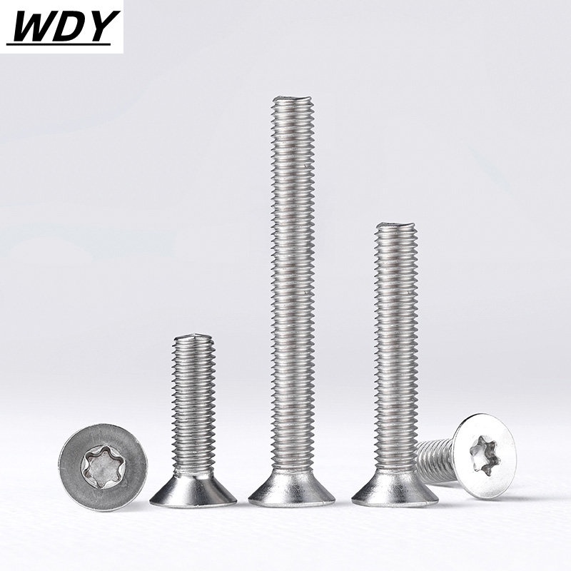 [YHM1] น็อต สกรู หัวเตเปอร์ F ดาว ท็อกซ์ แกนเดือย สแตนเลส 304 เกลียวมิล M3M4M5M6M8 / Flat Head Pin-Torx ราคา ถูกที่สุด ดีลบีเคเค แกลเลอรีภาพที่ 5