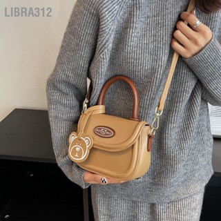 Libra312 กระเป๋าถือ สายยาว ดีไซน์สวย PU กระเป๋าสะพายไหล่เดียวสำหรับการเดินทางปาร์ตี้ชายหาด