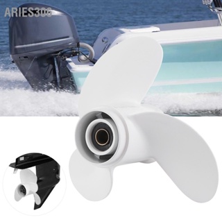 Aries306 ใบพัด 7 Spline Tooth 3 ใบมีด 6G1‑45941‑00‑EL 8 1/2 X Fit สำหรับ Yamaha Outboard Engine 6‑8HP