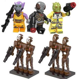 ฟิกเกอร์ The Empire Strikes Back Movie Bossk 4-Lom Zeb Orrelios Space Wars ขนาดเล็ก ของเล่นสําหรับเด็ก